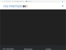 Tablet Screenshot of fdvpartner.com